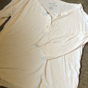 american eagle soft and sexy 3/4 sleeve top